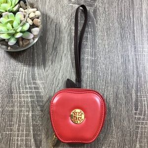 Rustic Cuff Girls Erin Red Apple Wristlet